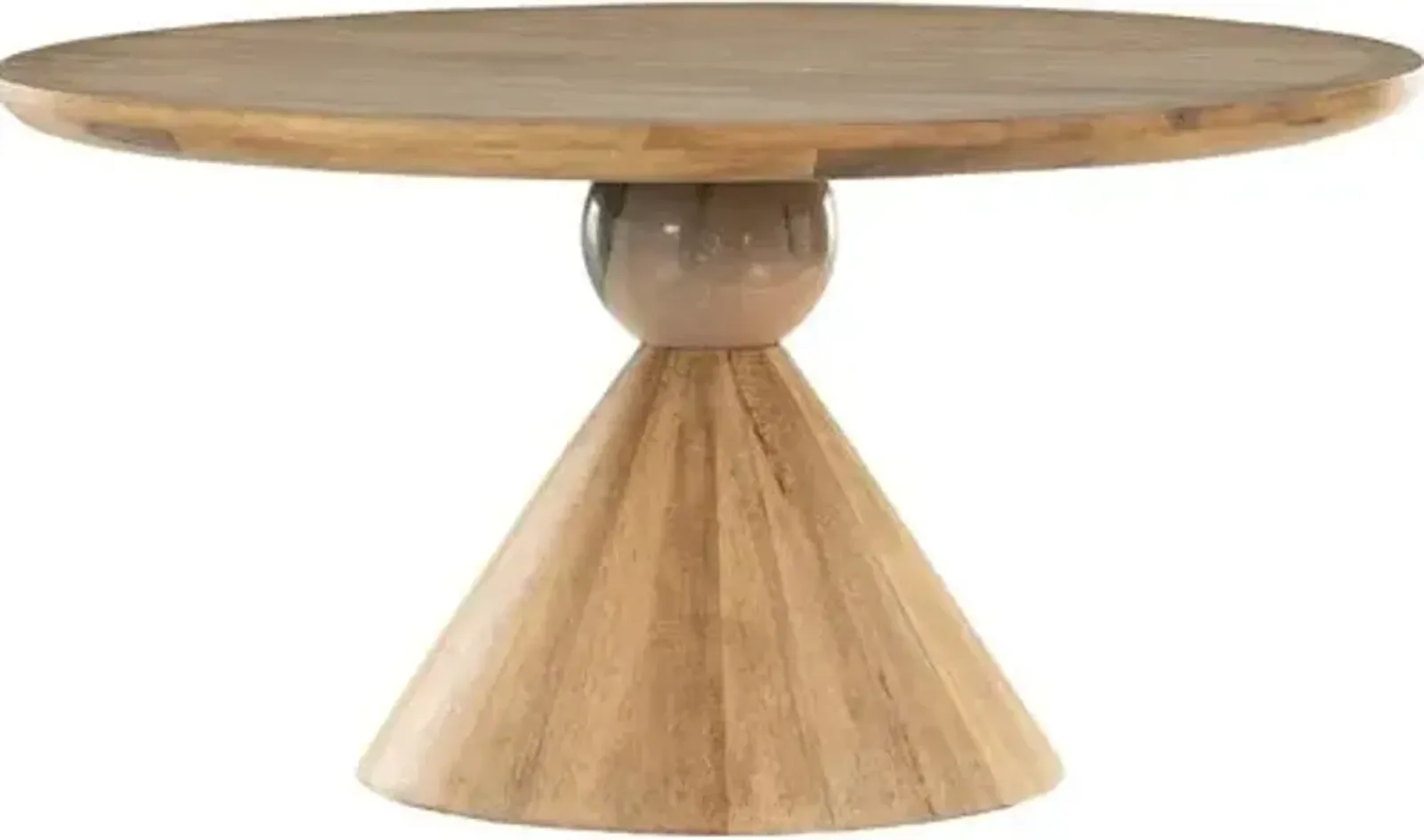 Leda 60" Dining Table - Smoked Honey