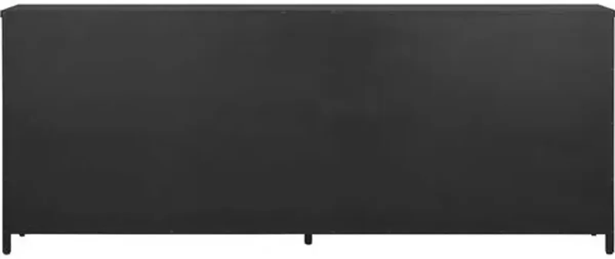 Kiley 95' Iron Sideboard - Black