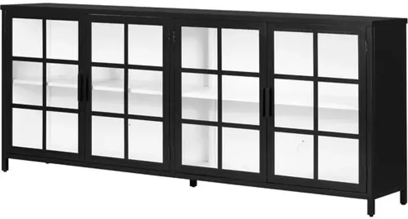 Kiley 95' Iron Sideboard - Black