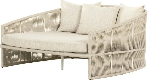 Judith Rope Outdoor Daybed, Sand