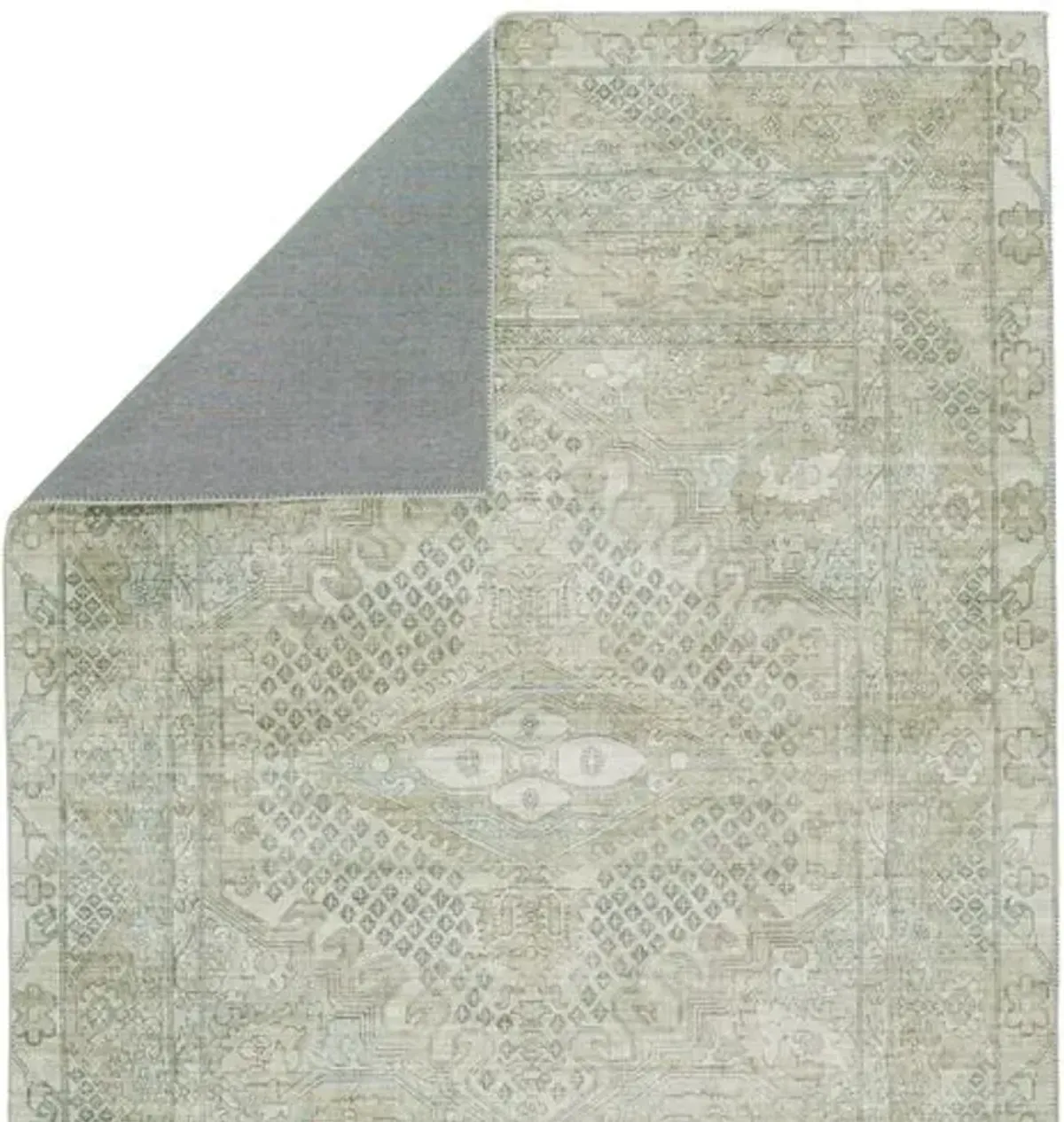 Issa Medallion Rug - Lt Taupe/Gray - Nikki Chu - Gray