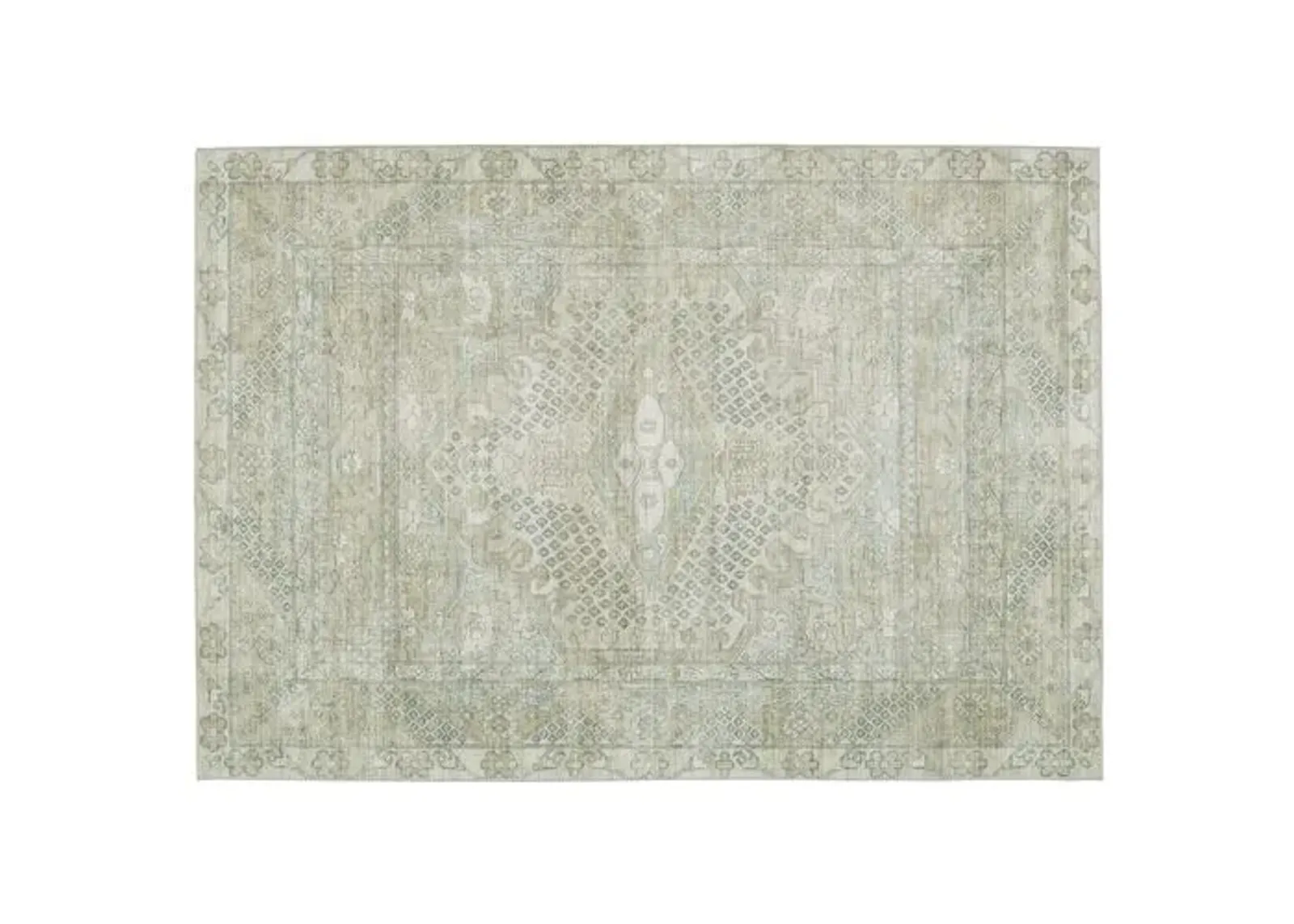 Issa Medallion Rug - Lt Taupe/Gray - Nikki Chu - Gray