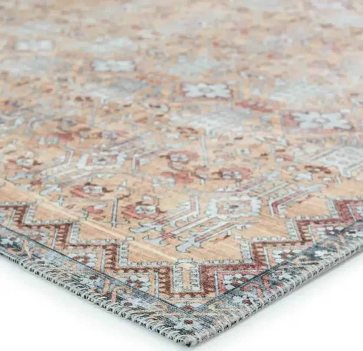 Dalia Trellis Rug - Tan/Lt Gray - Nikki Chu - Brown - Brown