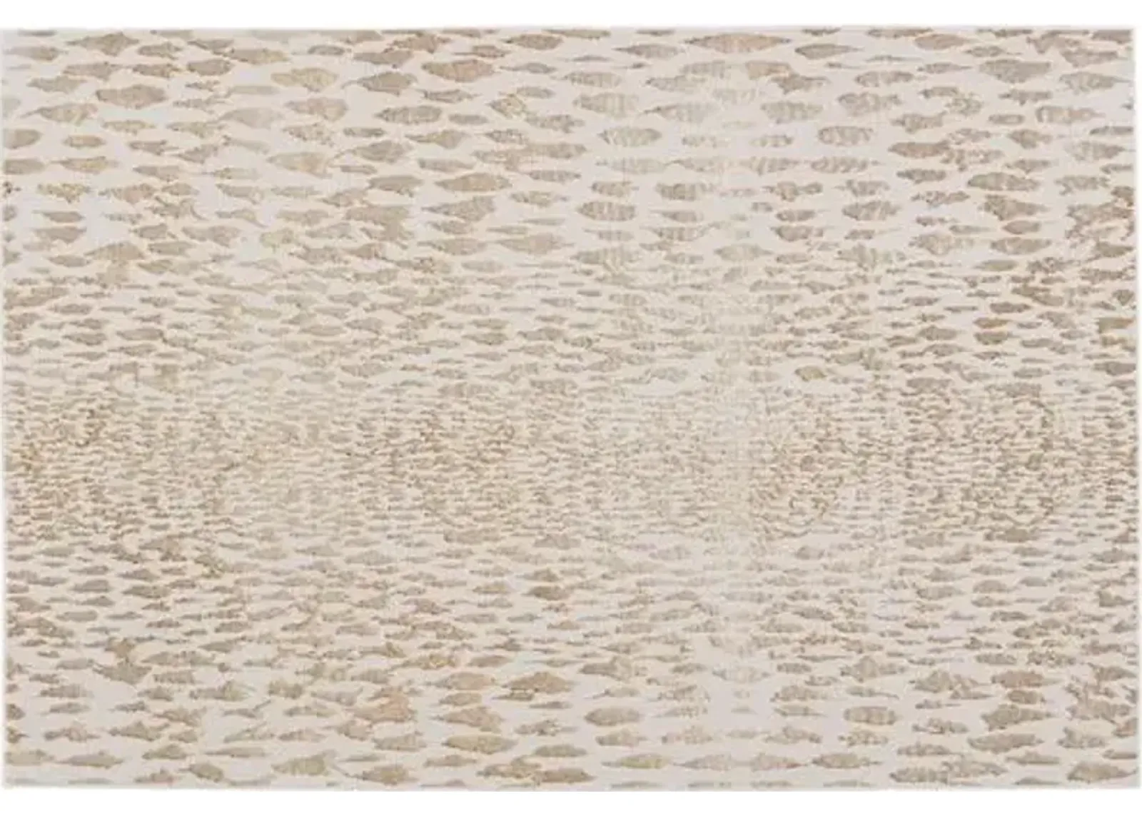 Kimball Animal Rug - Ivory/Gold - Nikki Chu - Gold