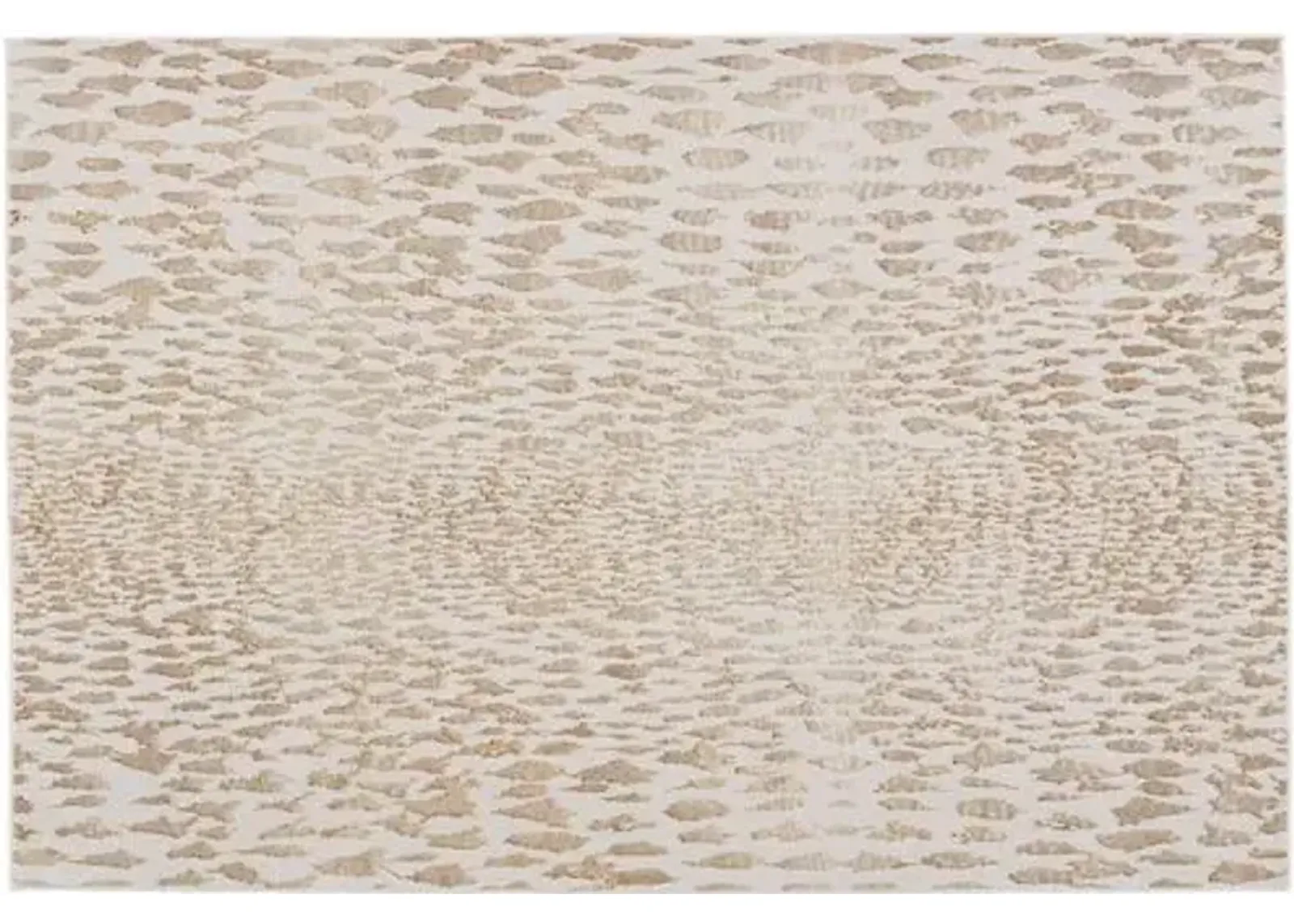 Kimball Animal Rug - Ivory/Gold - Nikki Chu - Gold