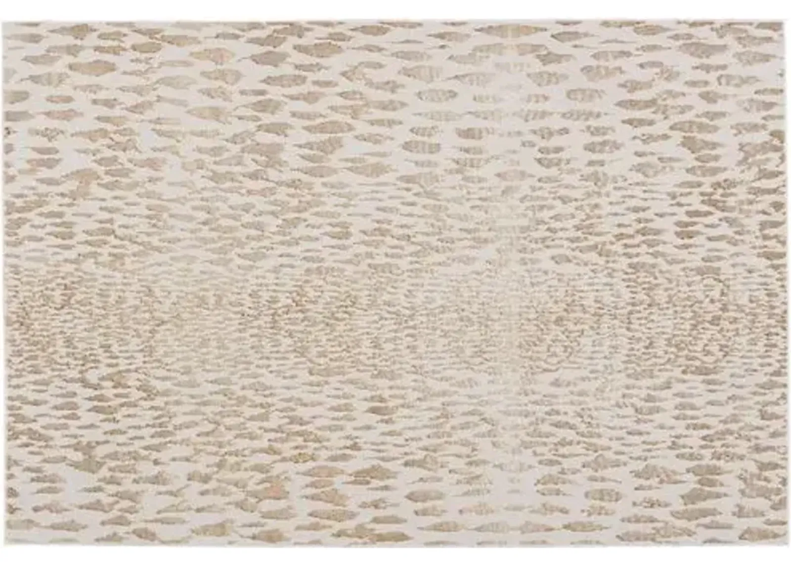 Kimball Animal Rug - Ivory/Gold - Nikki Chu - Gold