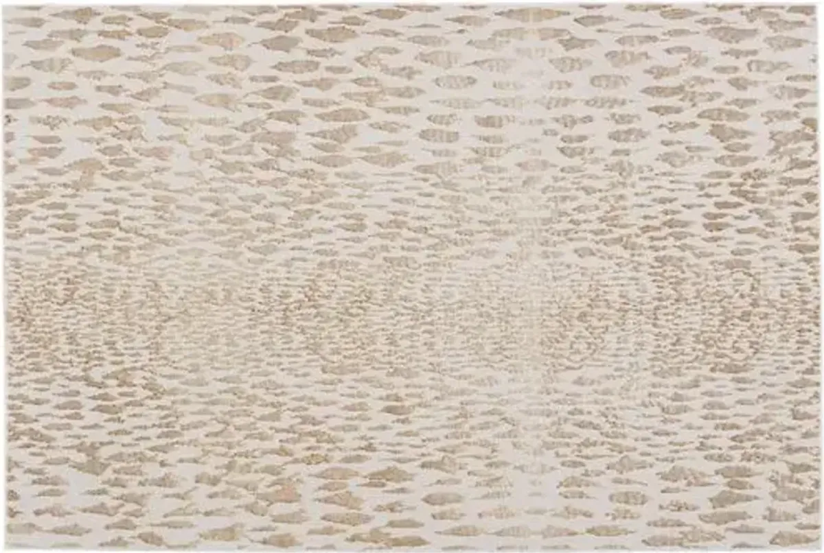 Kimball Animal Rug - Ivory/Gold - Nikki Chu - Gold