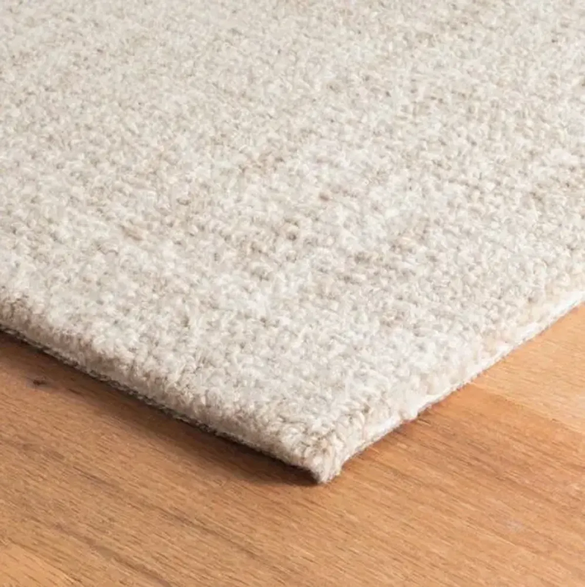 Cross-Hatch Rug - DASH & ALBERT - Handcrafted - Ivory - Ivory