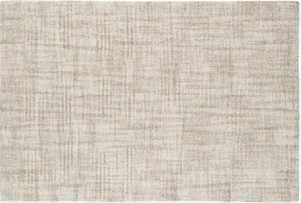 Cross-Hatch Rug - DASH & ALBERT - Handcrafted - Ivory - Ivory