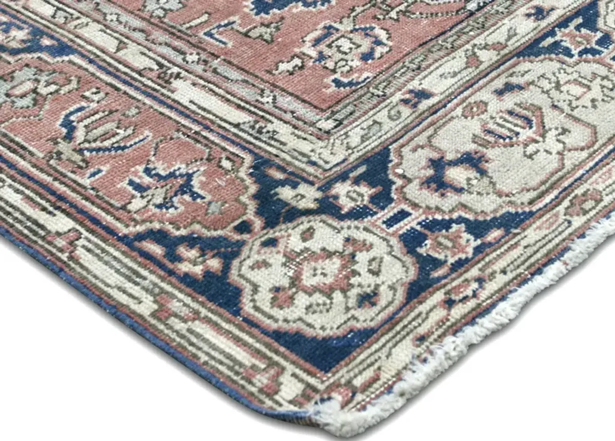 Turkish Oushak Rug - 5'1"x8'1" - Nalbandian - Pink - Pink