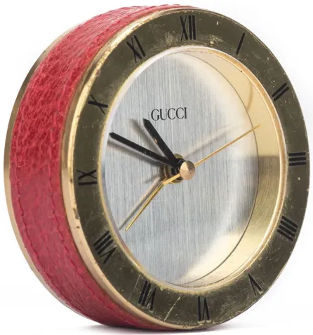 Gucci Vintage Table Or Travel Clock - Vintage Lux - Red