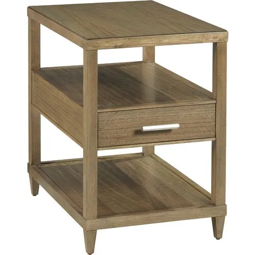 Webb Side Table - Natural - Brown