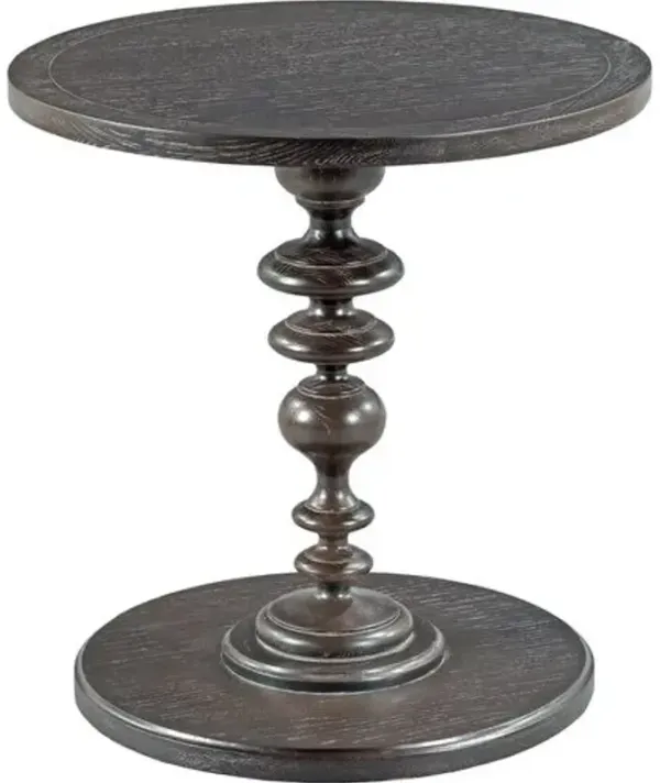 Astrid Side Table - Slate - Black