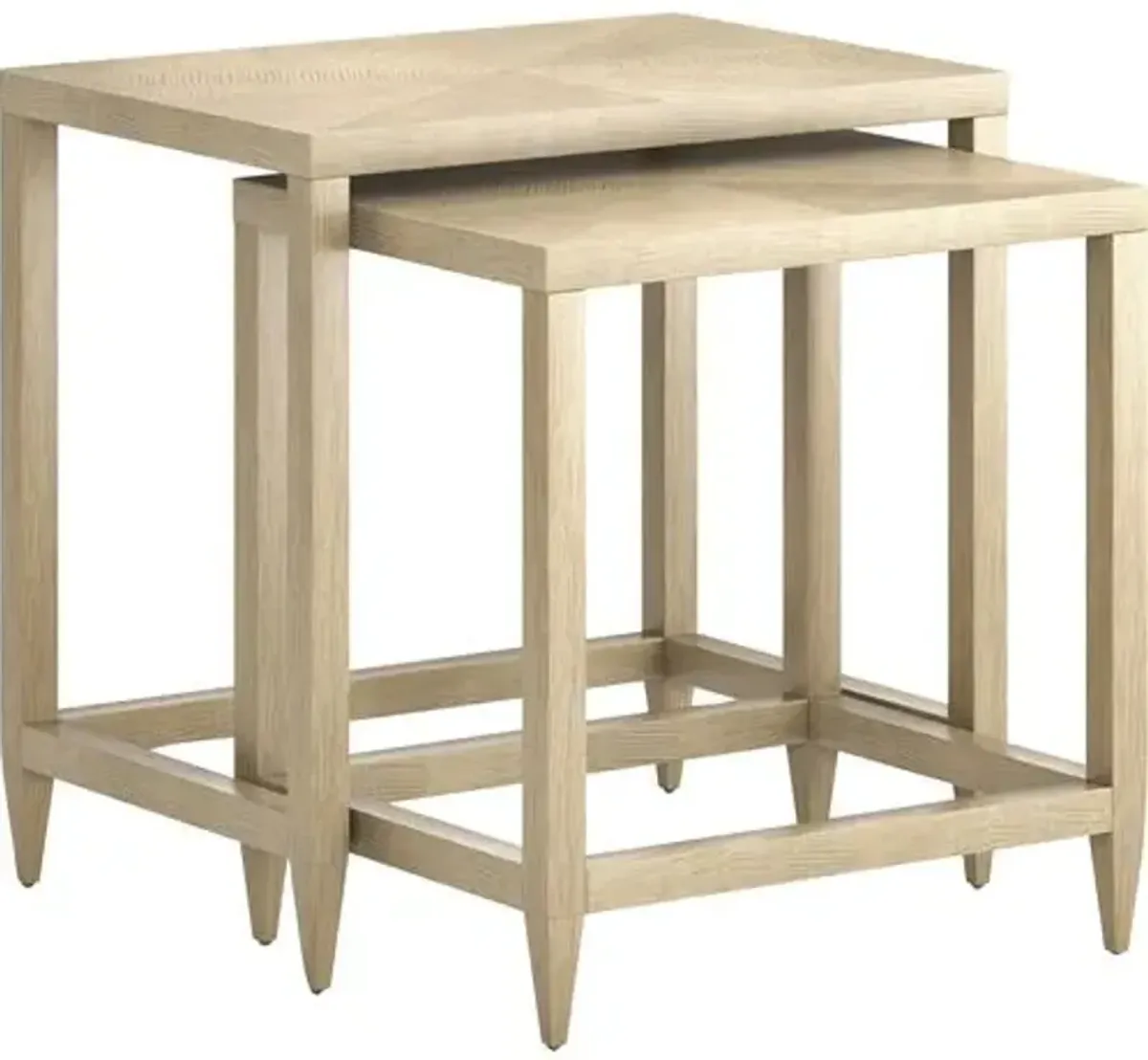 Scarlett Nesting Tables - Natural - Beige