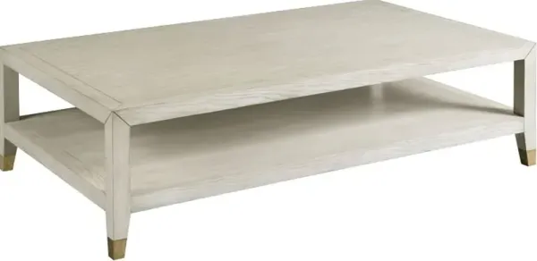 Adele Cocktail Table, Ash/Brass