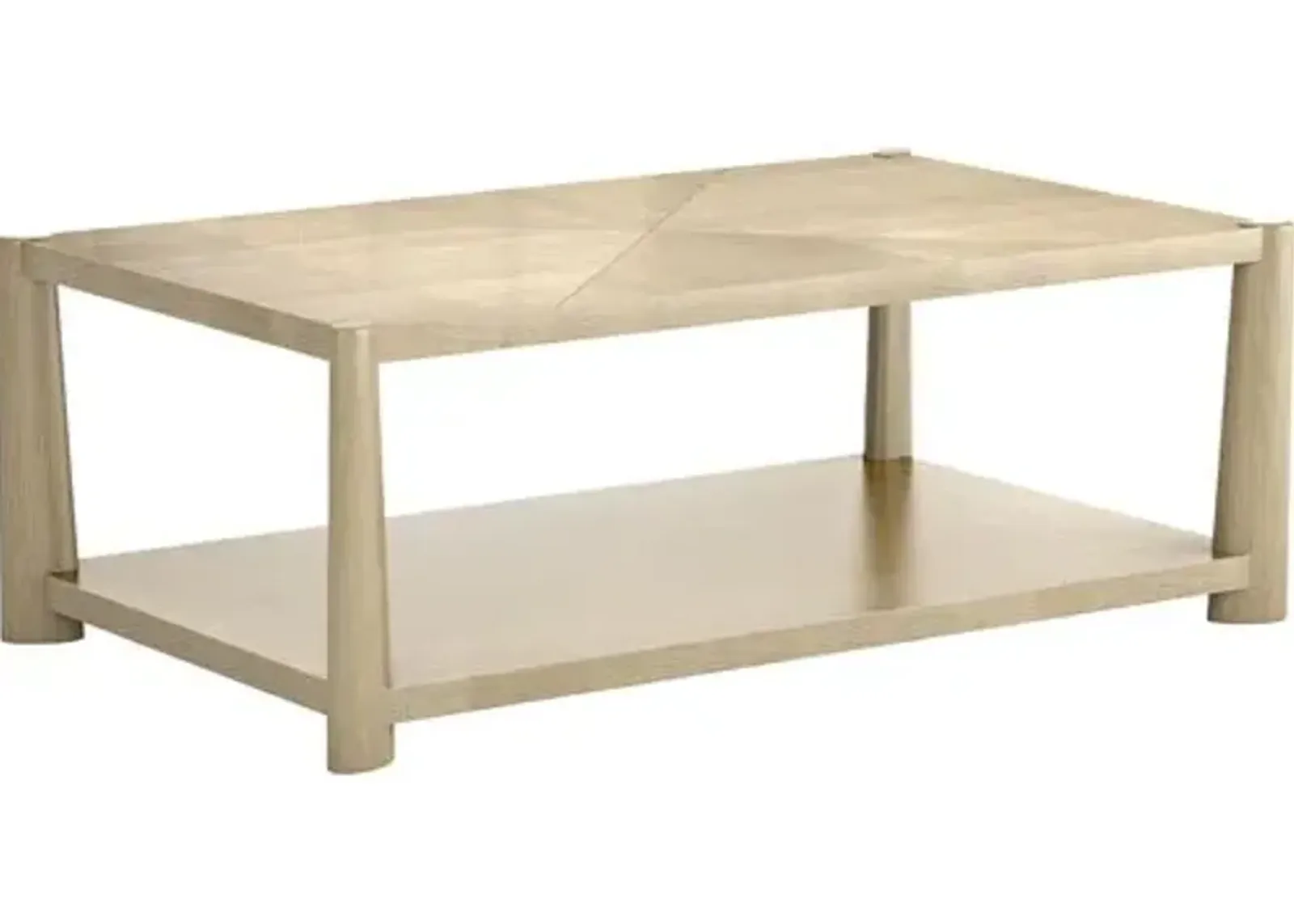 Scarlett Cocktail Table - Natural - Beige