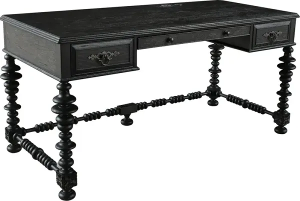 Matilde Desk, Worn Black