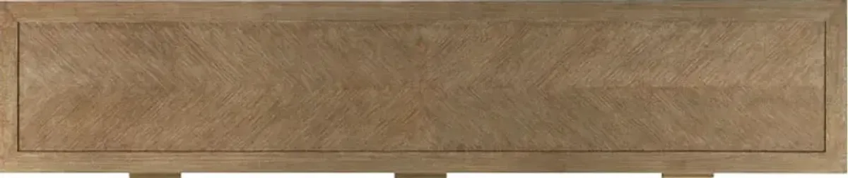 Samantha Console, Natural/Brass