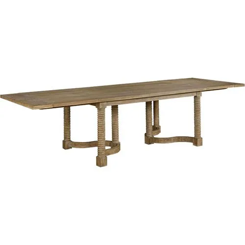 Roscoe Extension Dining Table - Vintage Natural