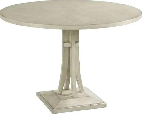 Adele 44" Round Breakfast Dining Table, Ash