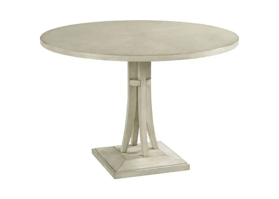 Adele 44" Round Breakfast Dining Table - Ash