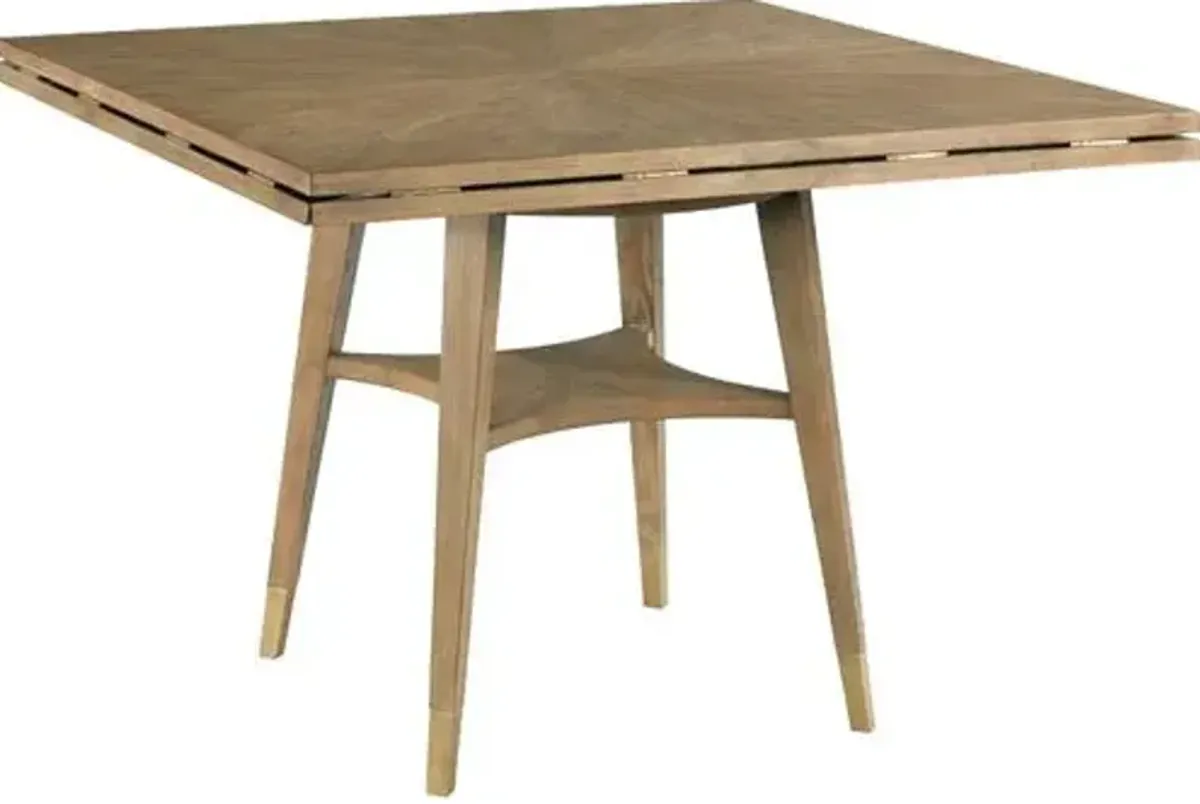 Fraya Round Expandable Dining Table - Natural