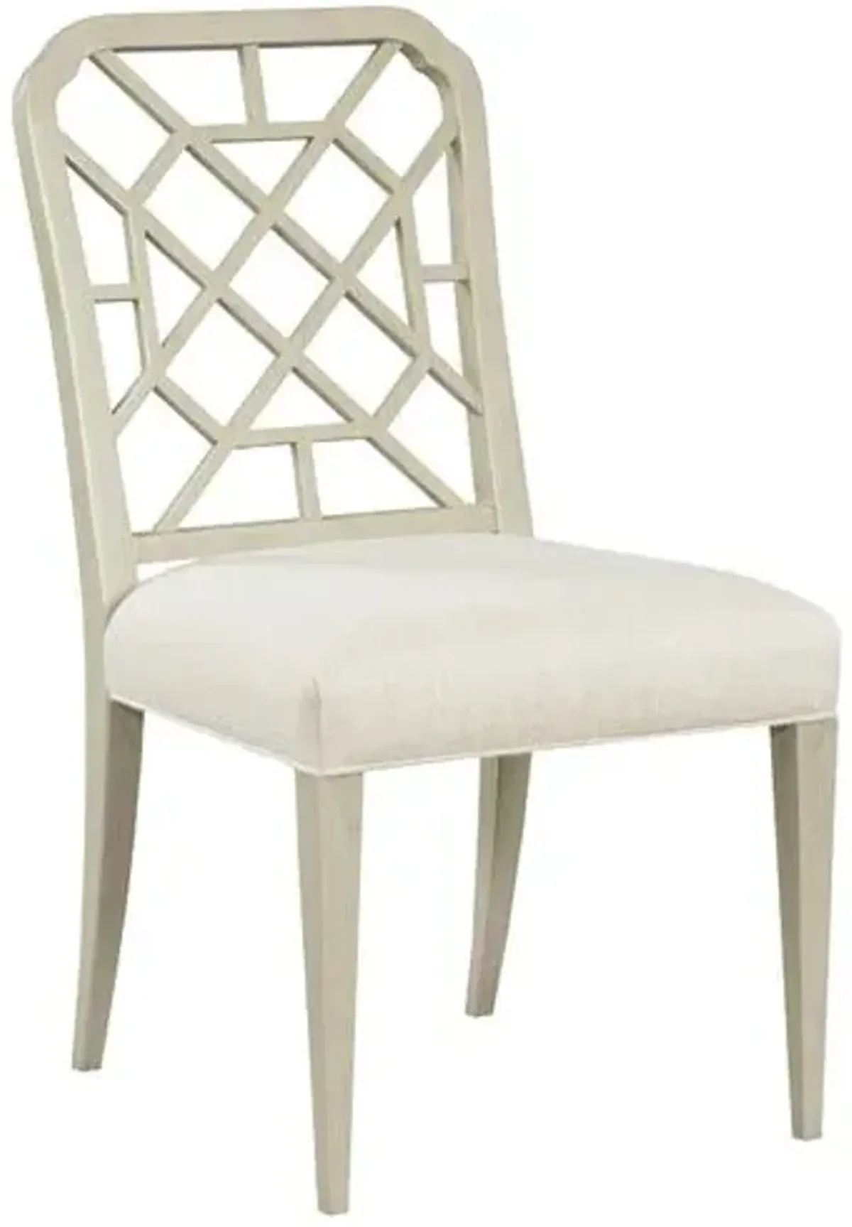 Penny Side Chair - Graystone/Linen - Ivory