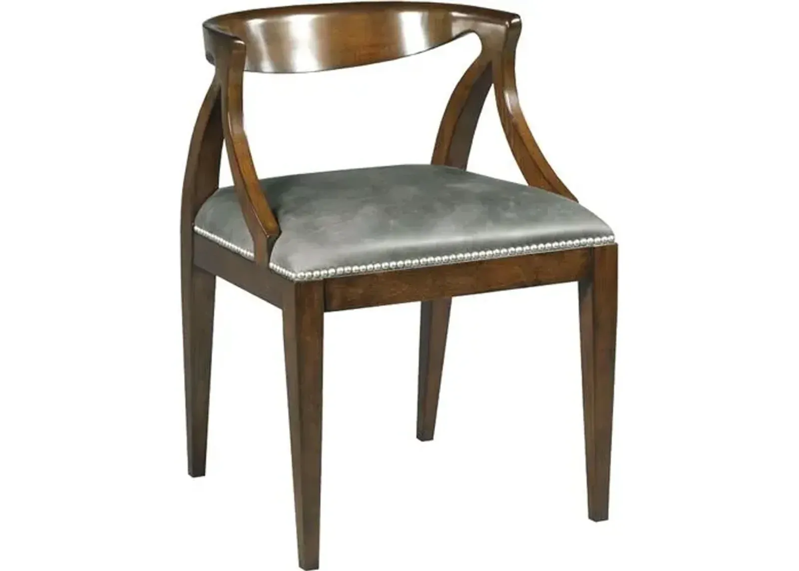 Tango Leather Chair - Mink/Gray