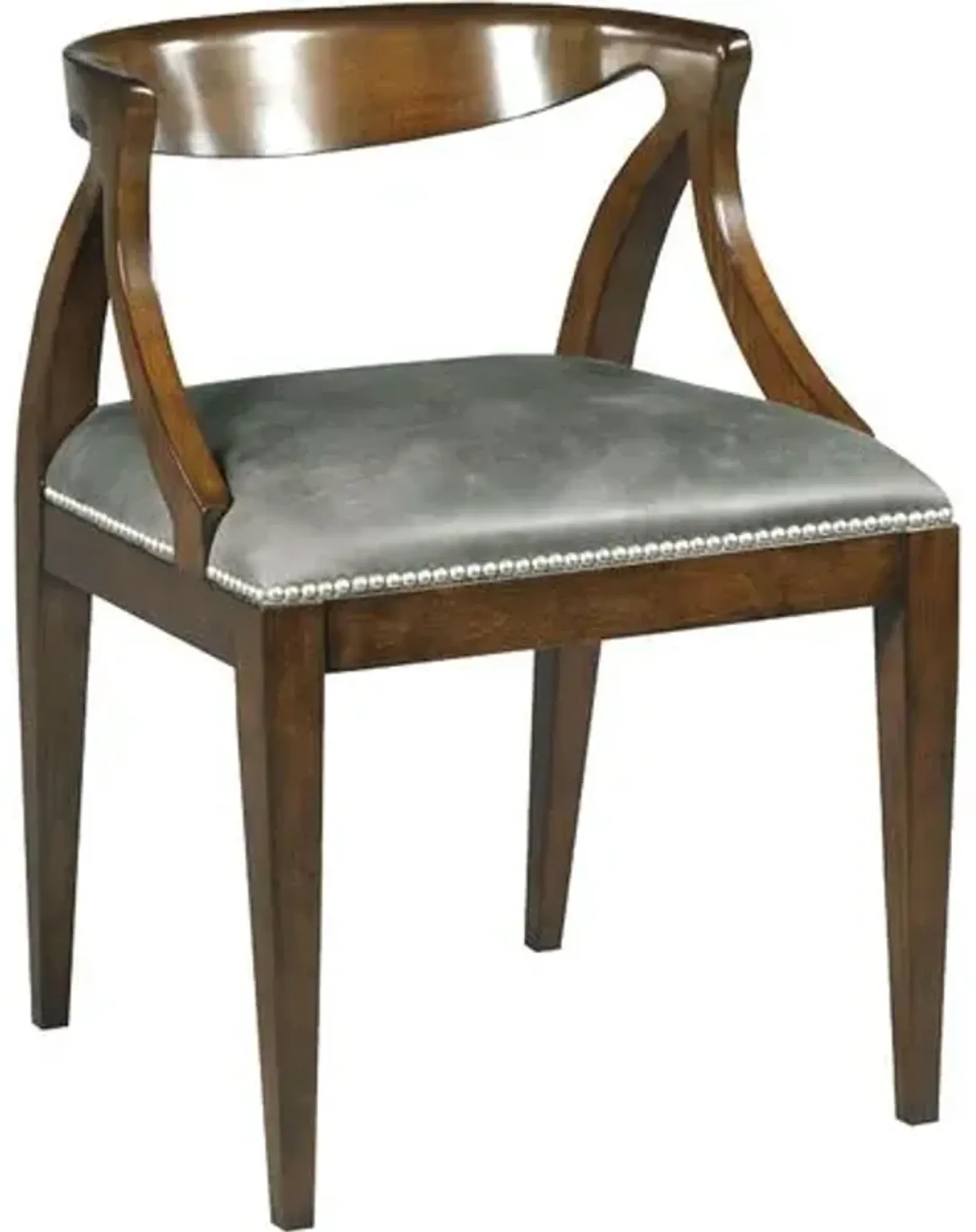 Tango Leather Chair - Mink/Gray