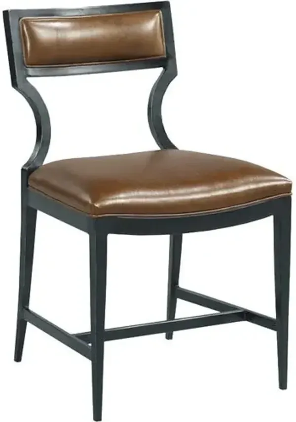 Raylan Leather Chair - Brown