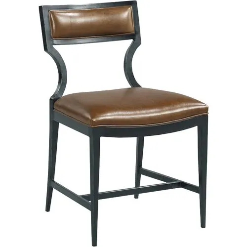 Raylan Leather Chair - Brown