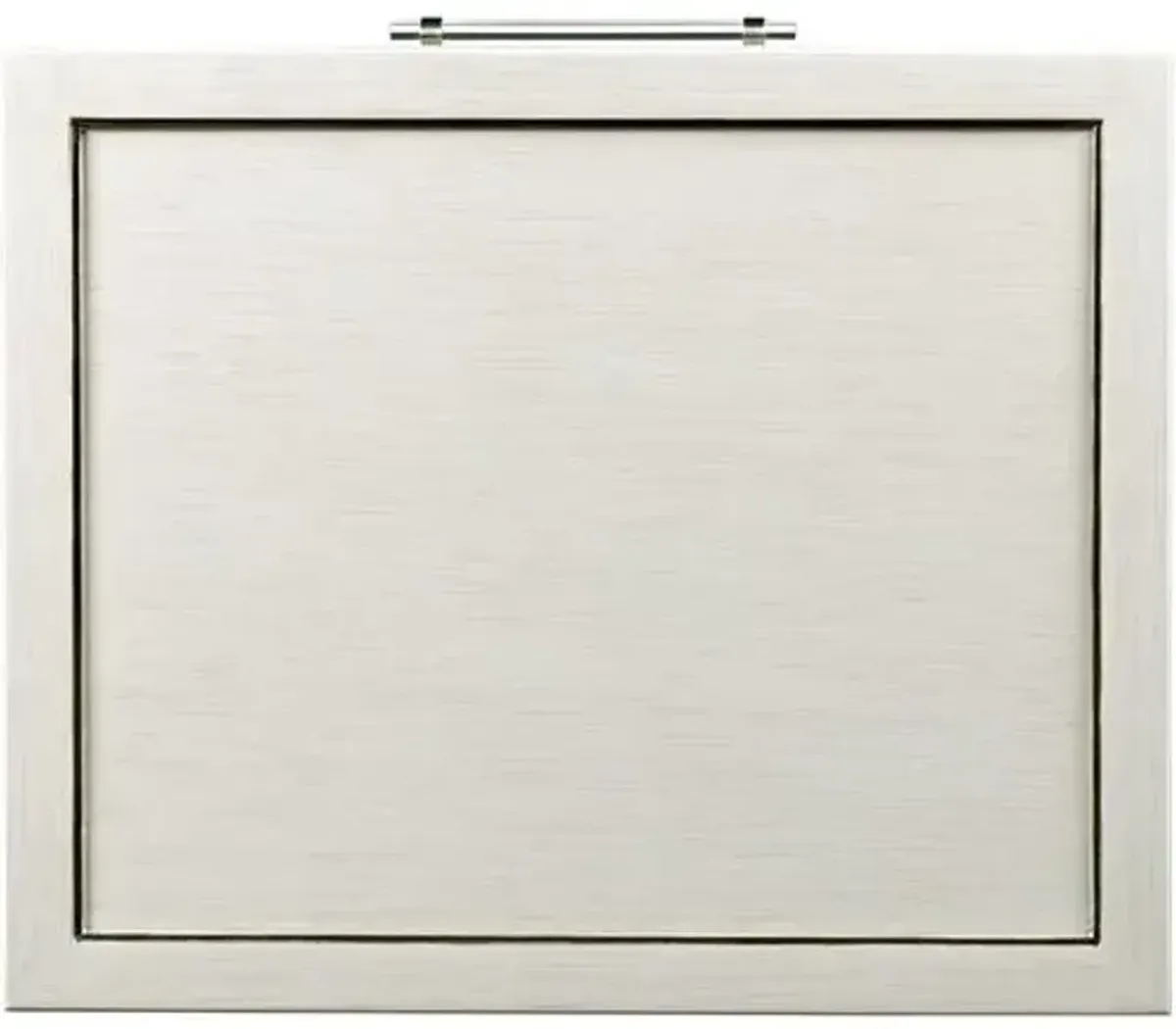 Bryn Side Table - Ivory/Nickel