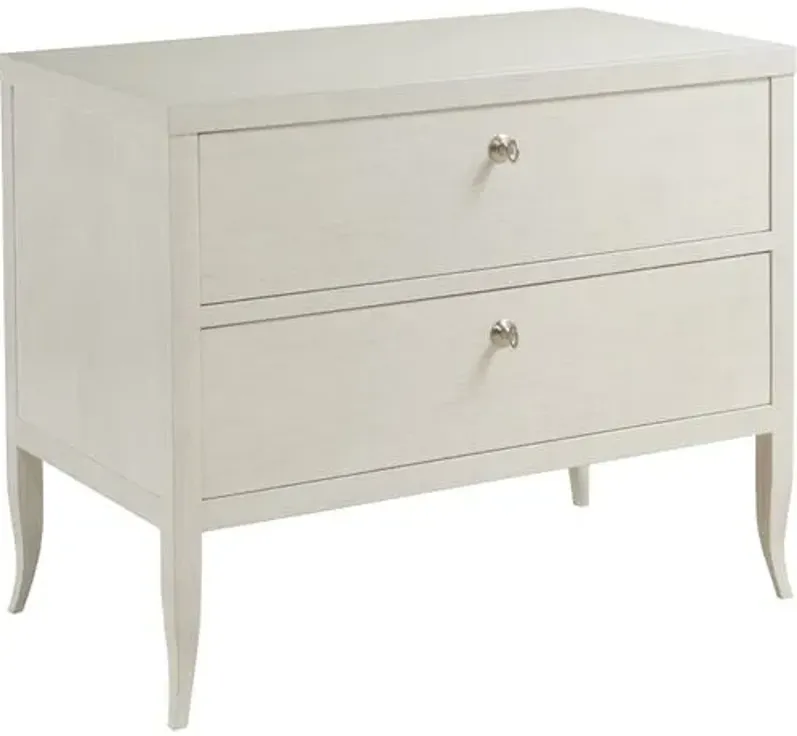 Georgia Bedside Tassel Chest - Ivory