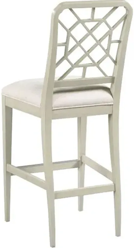 Penny Barstool - Graystone/Linen - Ivory