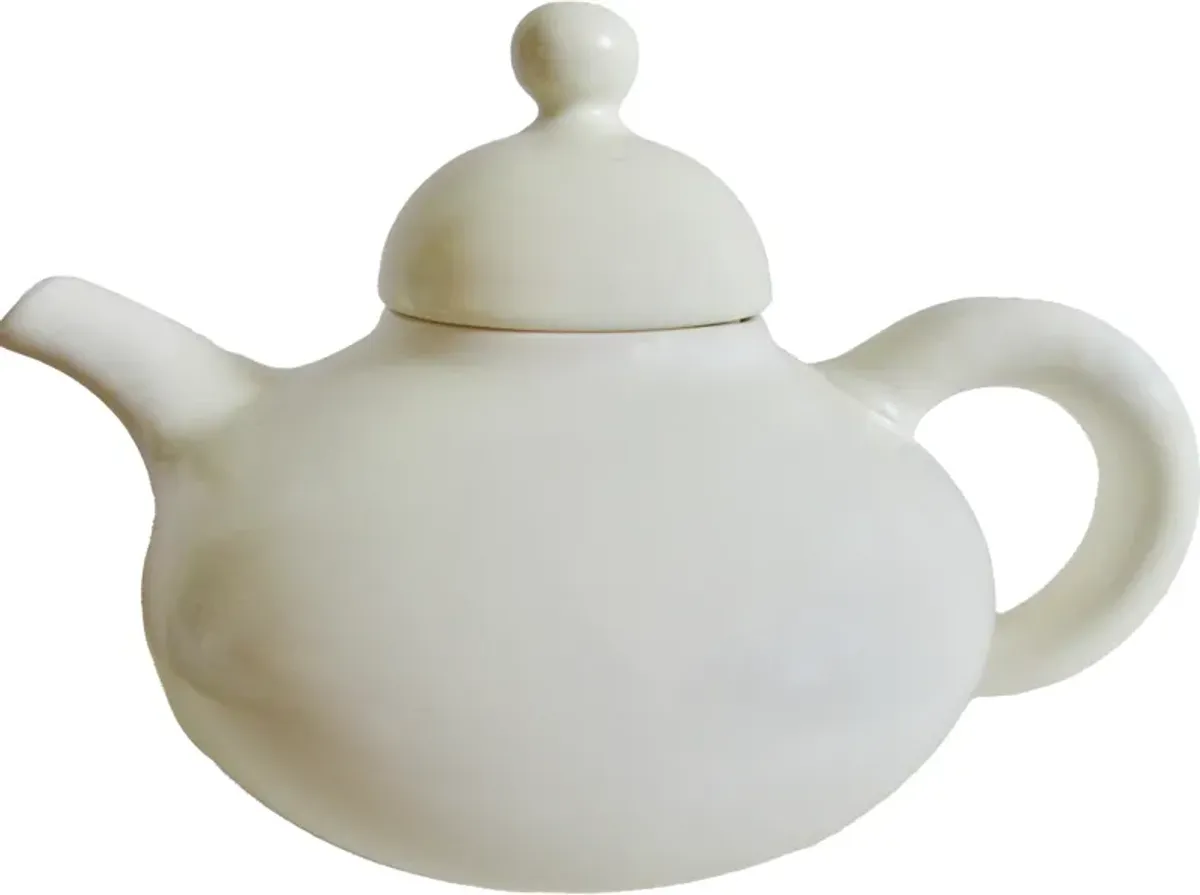 1940s Gladding McBean California Teapot - The Emporium Ltd. - White