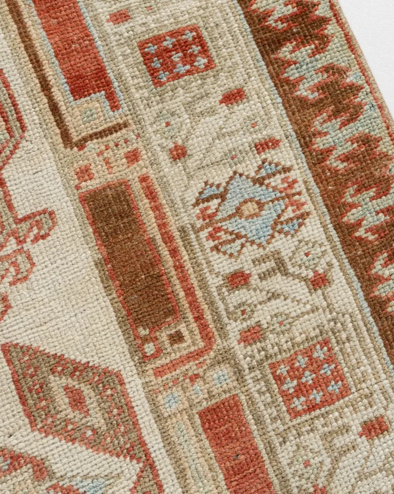 Persian Serab Runner 3'2 X 17'11 - Red