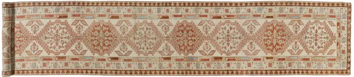 Persian Serab Runner 3'2 X 17'11 - Red