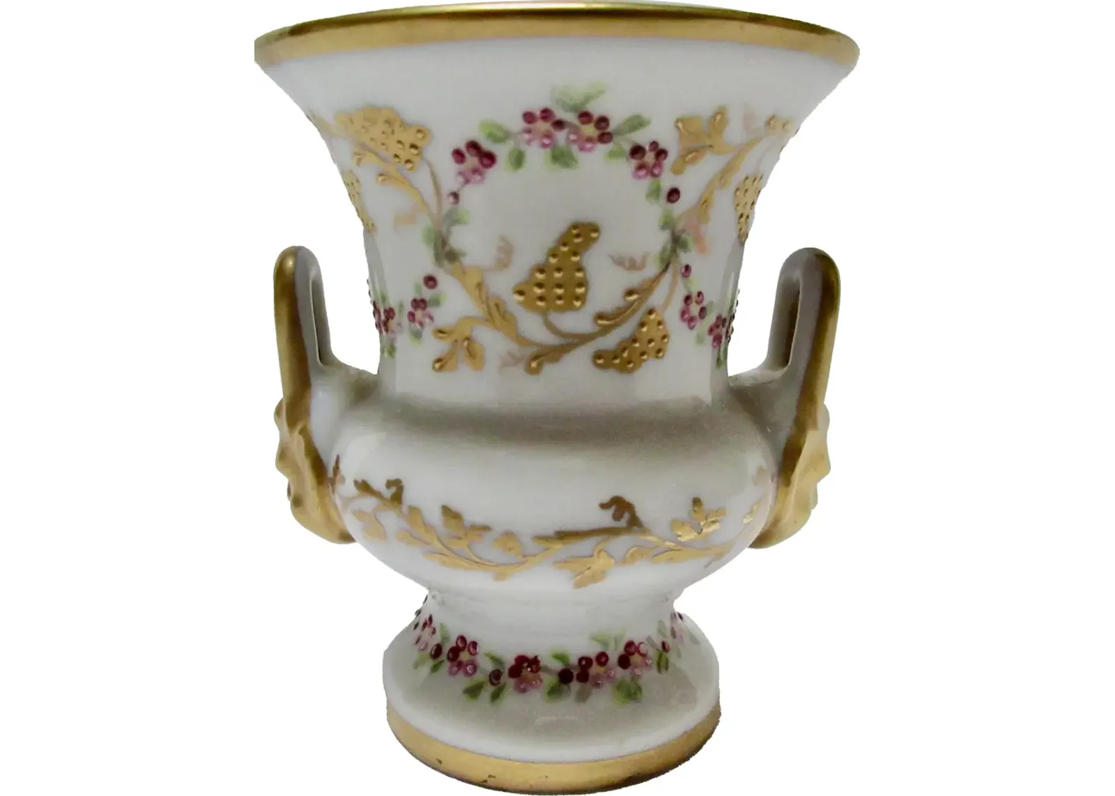 Le Tallec French Gilt Porcelain Bud Vase - The Emporium Ltd. - Gold