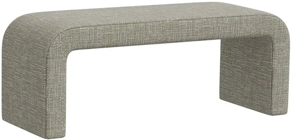 Celia Waterfall Bench, Basketweave