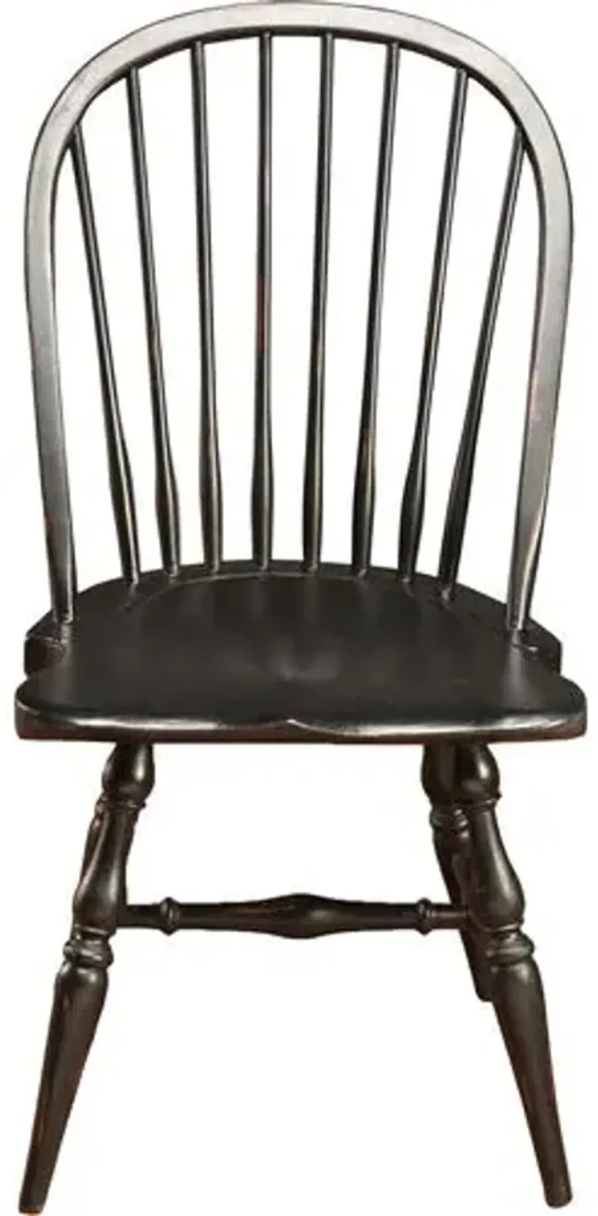 Meirit Windsor Side Chair - Antique Black