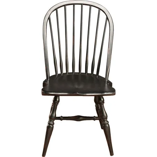 Meirit Windsor Side Chair - Antique Black