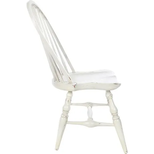 Meirit Windsor Side Chair - Antique White