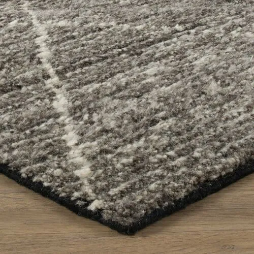 Baha Hand-Knotted Rug - Graystone - STARK - Gray