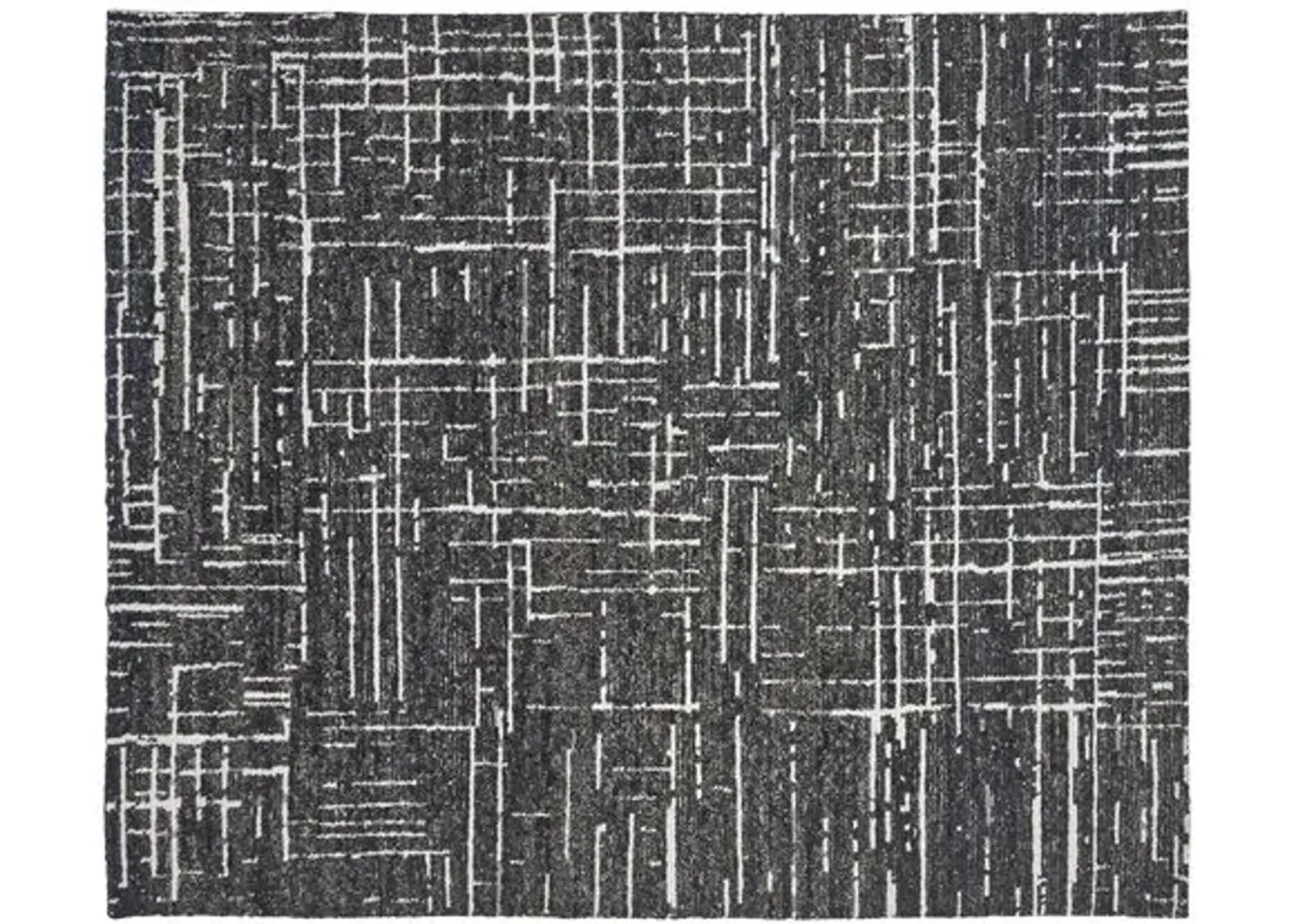 Cain Hand-Knotted Rug - Obsidian - STARK - Gray - Gray