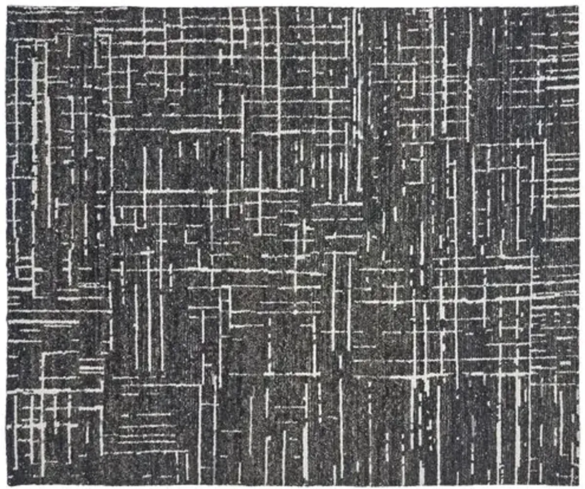 Cain Hand-Knotted Rug - Obsidian - STARK - Gray - Gray