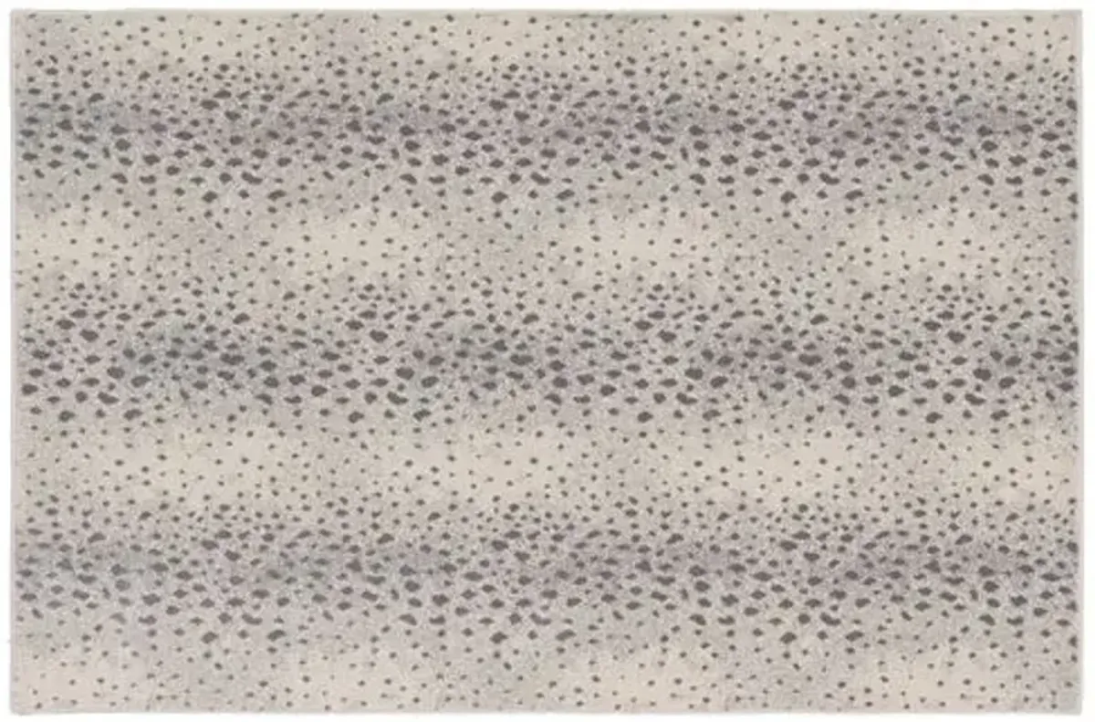 Fauna Rug - Bone - STARK - Gray - Gray