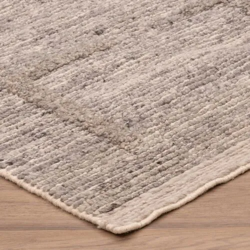 Jessia Hand-Knotted Rug - Steel - STARK - Gray - Gray