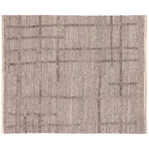 Jessia Hand-Knotted Rug - Steel - STARK - Gray - Gray