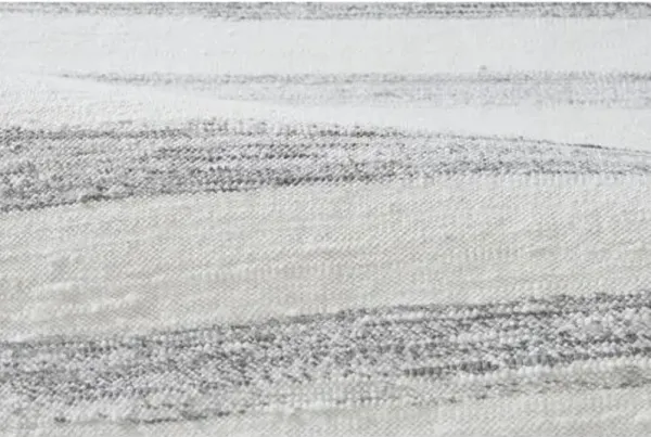 Jodell Hand-Knotted Rug - Silver - STARK - Handcrafted - Gray - Gray