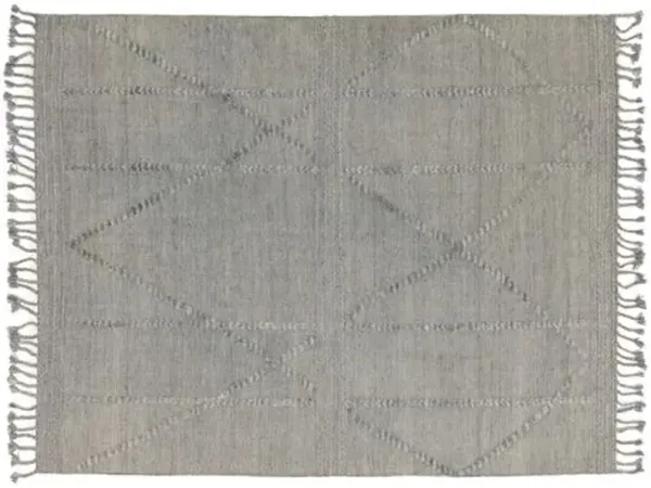 Keeva Hand-Knotted Rug - Gray - STARK - Gray